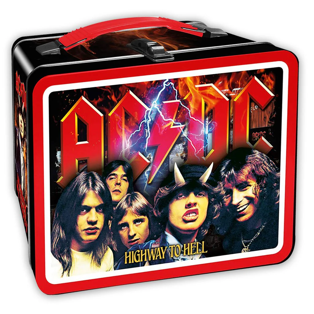 AC/DC Metal Lunch Box