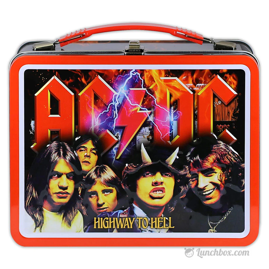 AC/DC Metal Lunch Box - Image 4