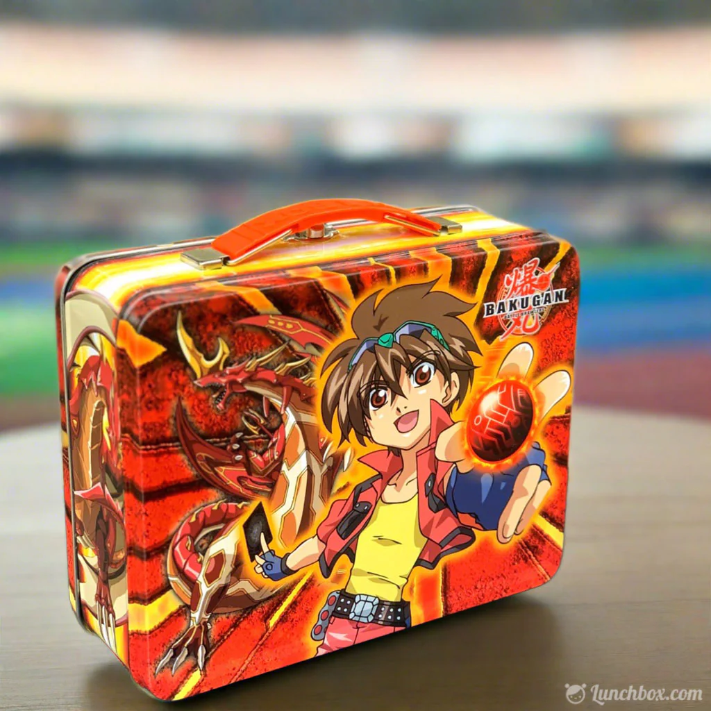 Bakugan - Pyrus Drago - Medium Lunch Box - Image 4