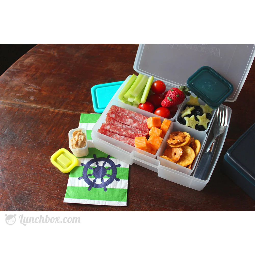 Classic Bento Lunch Box - Pastel Beach - Image 3