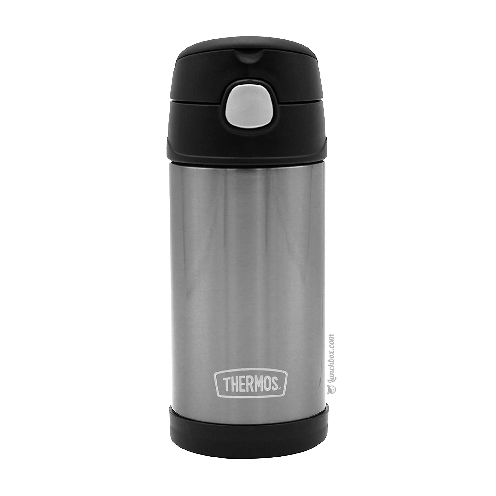 Kids Drink Thermos Bottle - Black - Image 5