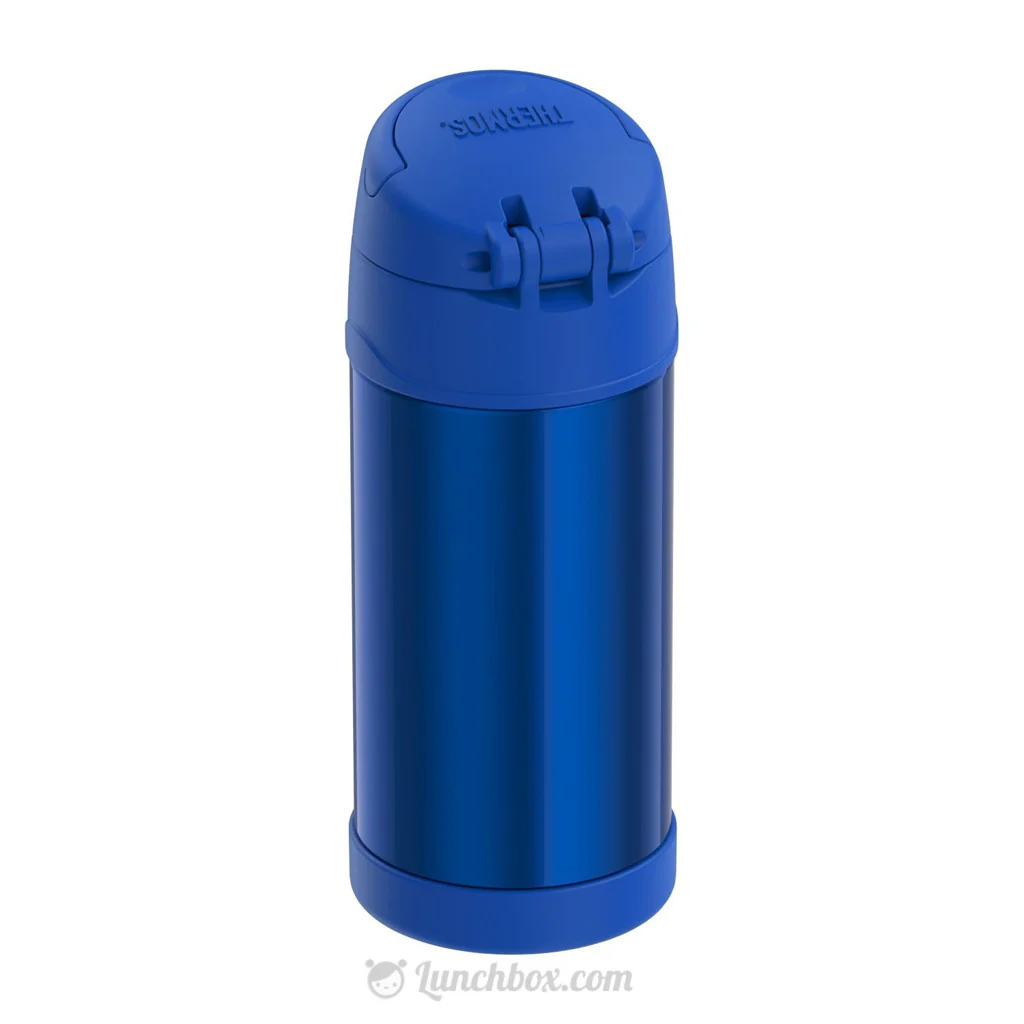 Kids Drink Thermos Bottle - Blue - Image 5