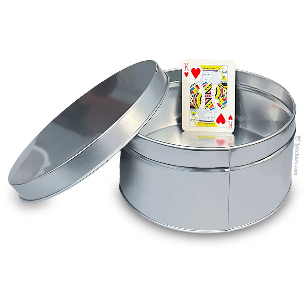 Large Round Tin Box - Case of 24 - Image 3