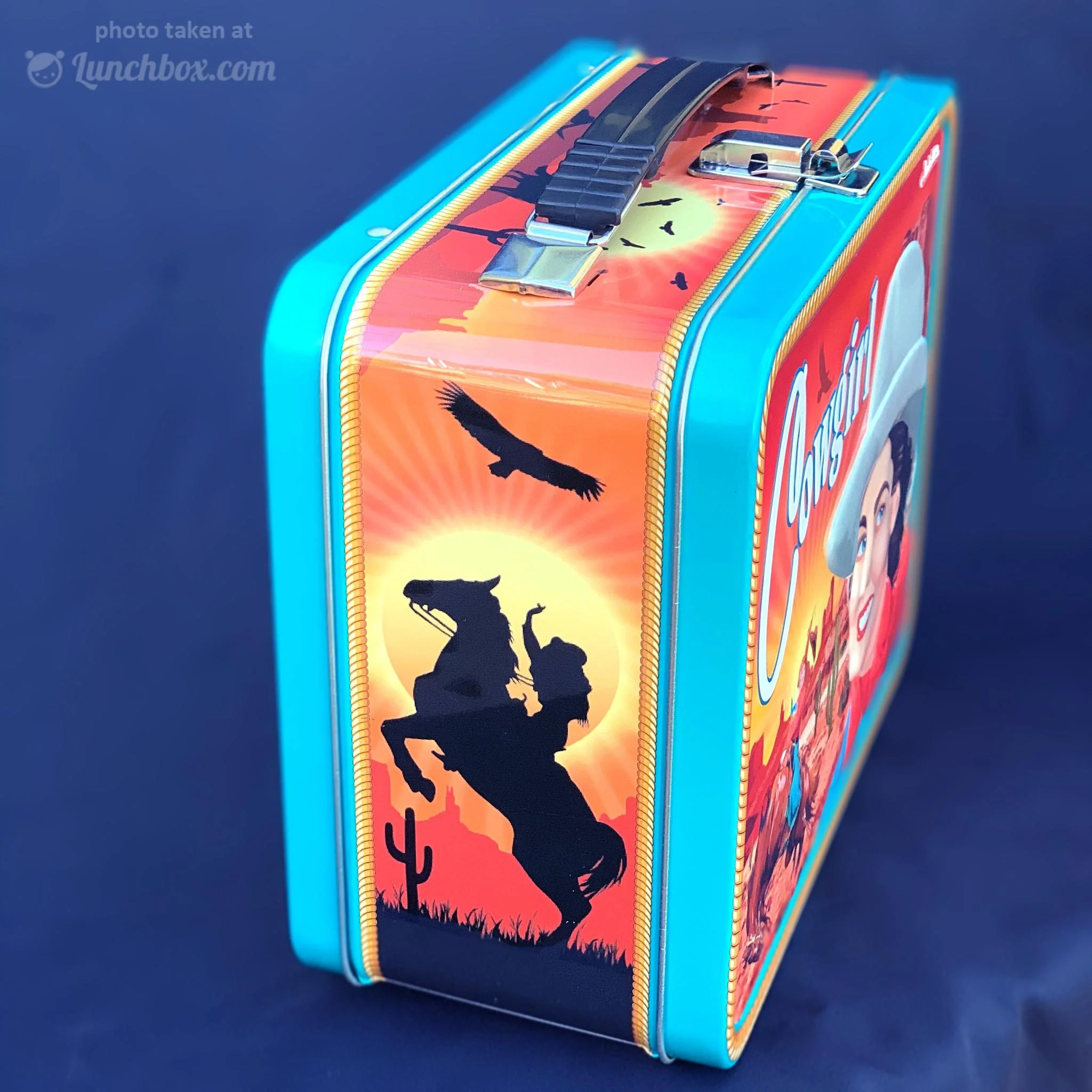 Cowgirl Metal Lunch Box - Image 5