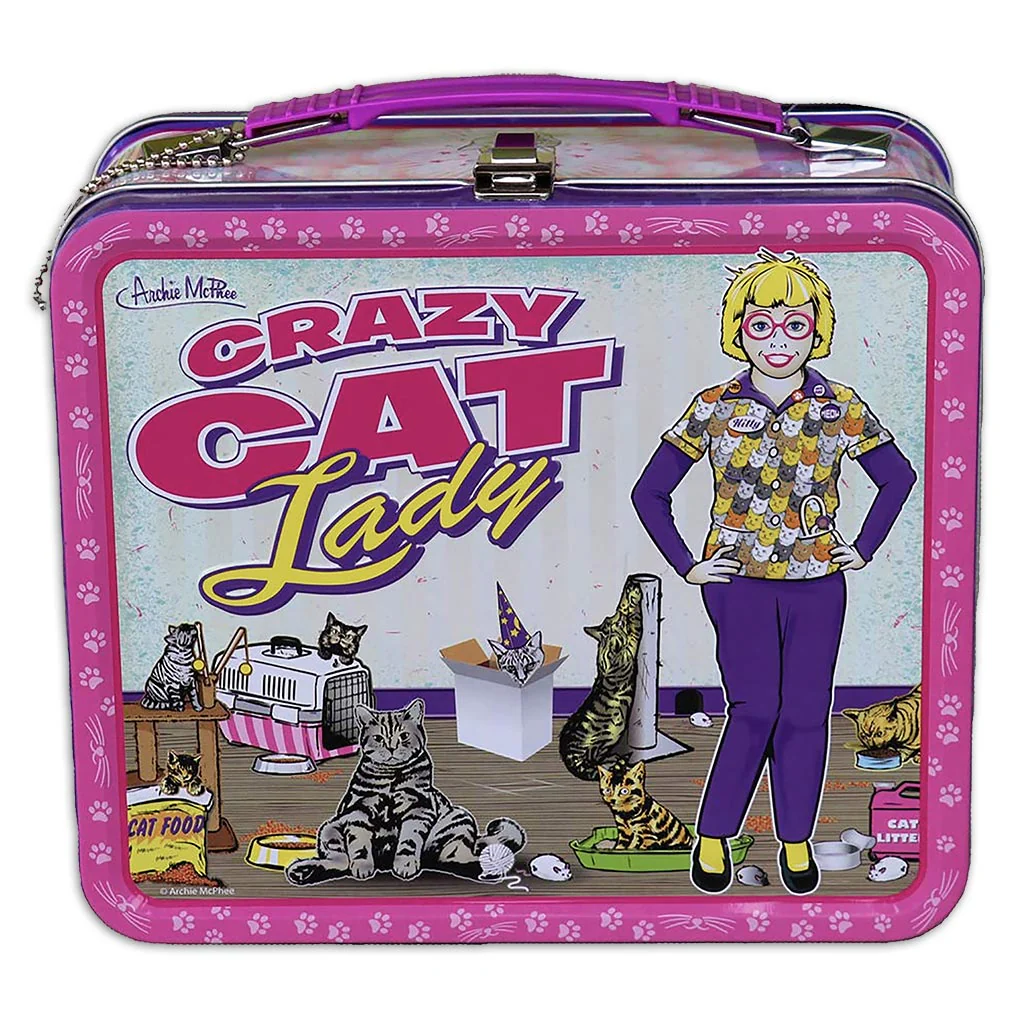 Crazy Cat Lady Lunch Box - Image 8