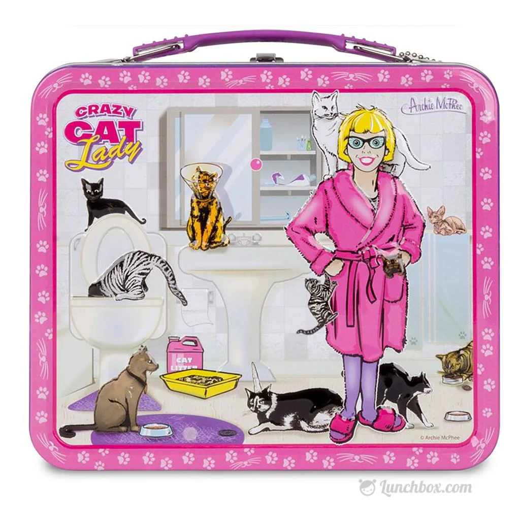 Crazy Cat Lady Lunch Box - Image 9