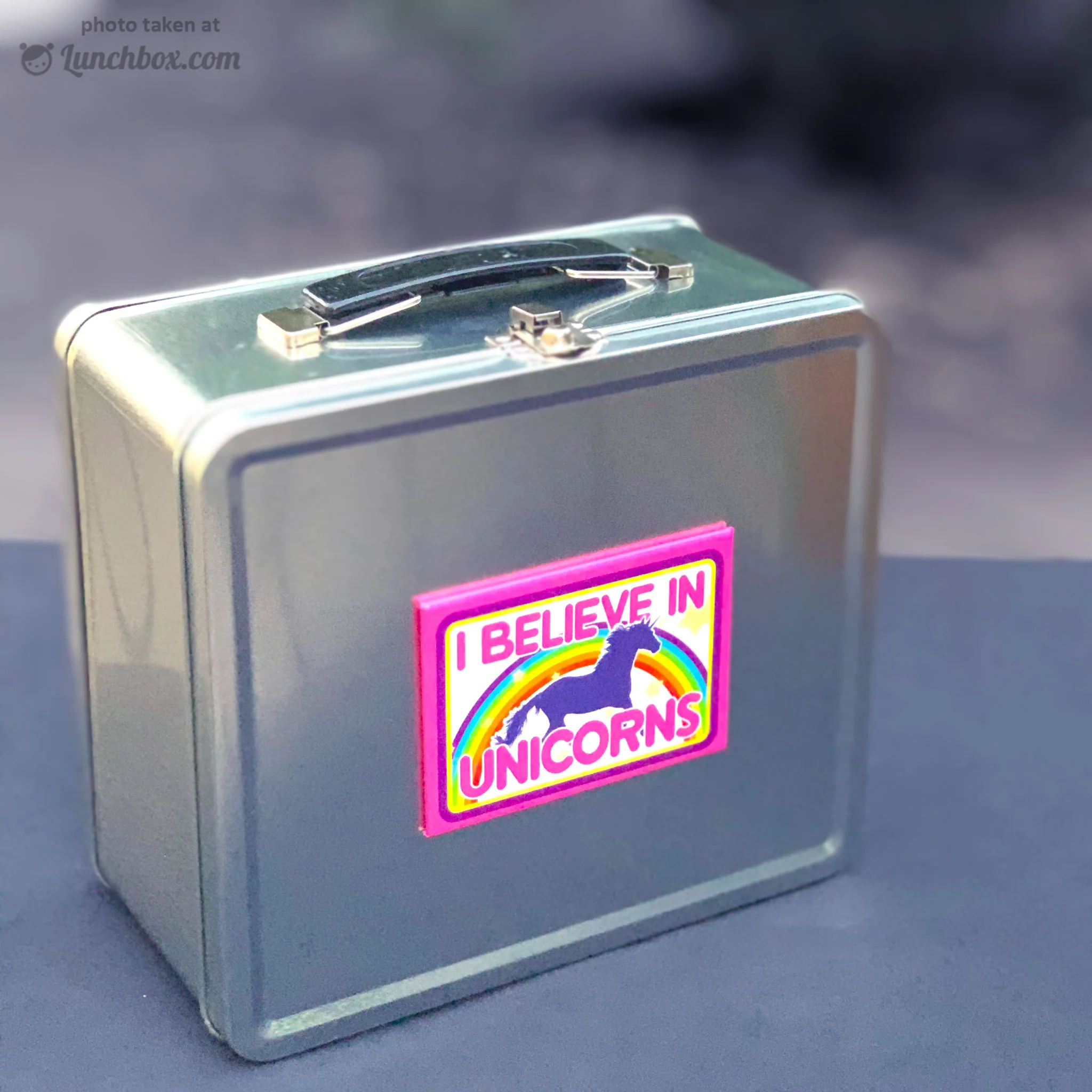 Custom Lunch Box - I Believe in Unicorns - Image 5