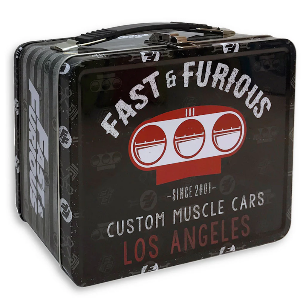 Fast And Furious Lunch Box