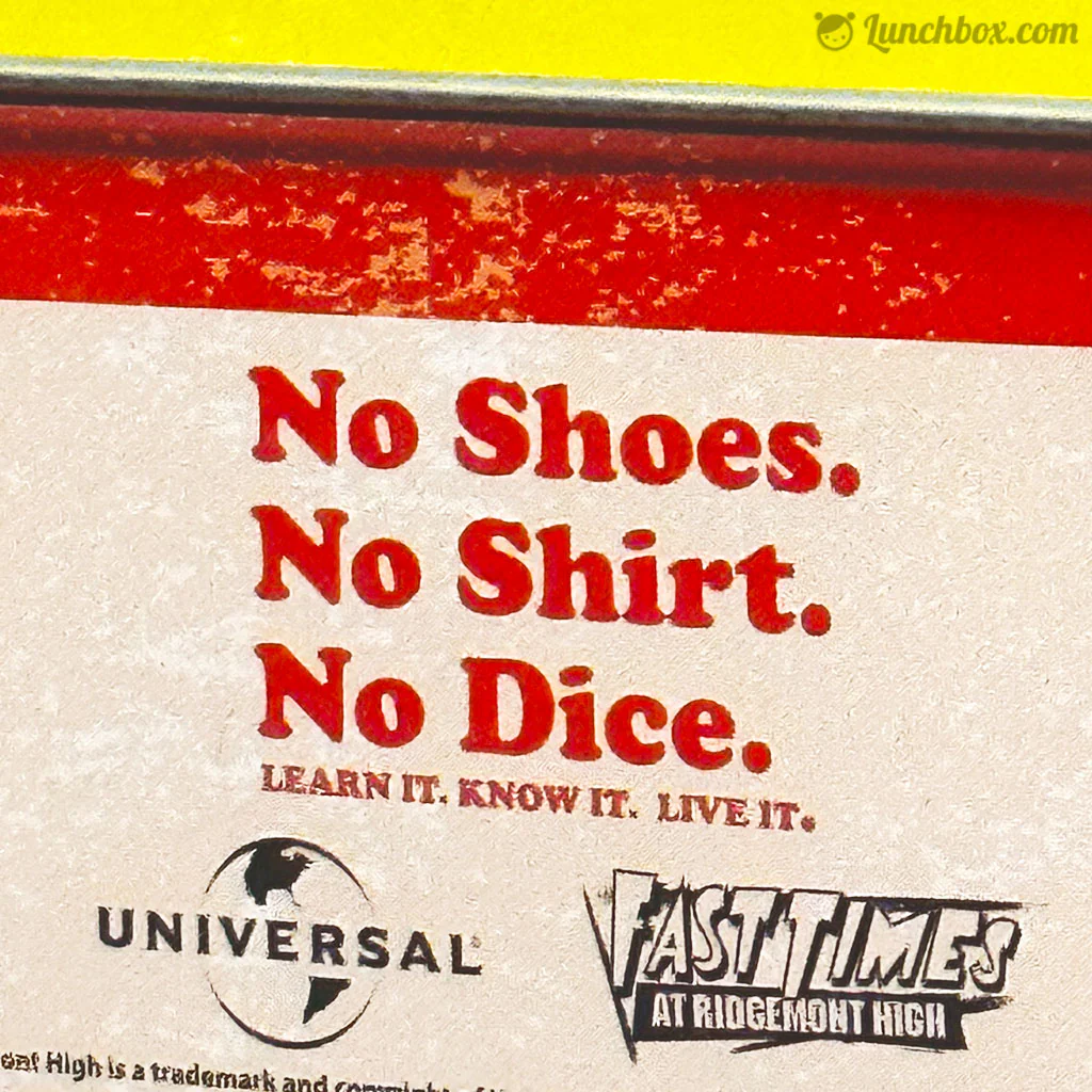 Fast Times at Ridgemont High Lunch Box - Image 7
