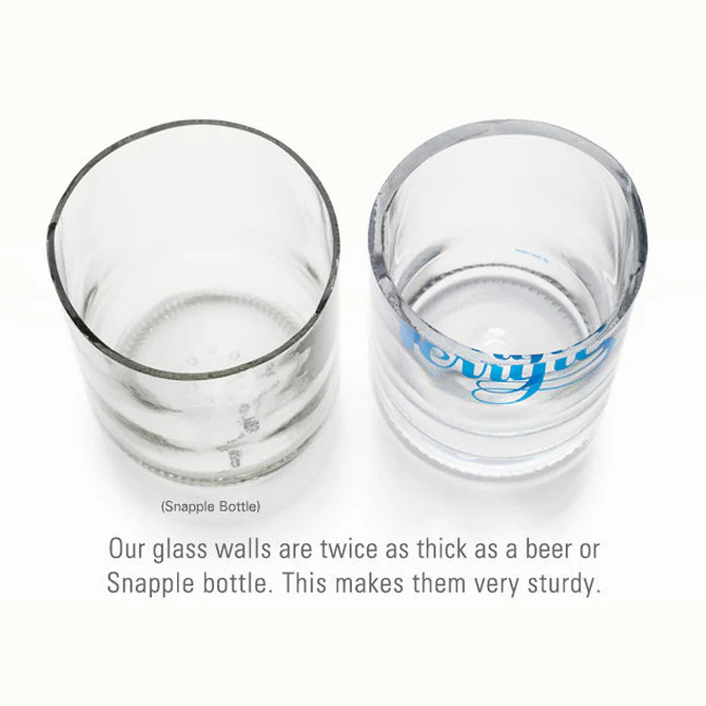 Don’t Waste the Taste Glass Water Bottle - Image 3