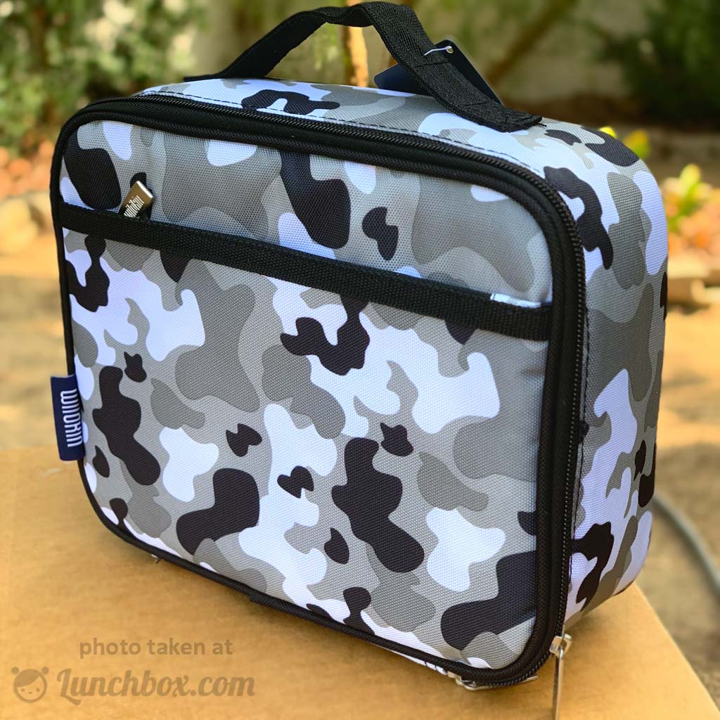 Gray Camo Insulated Lunch Box - Image 3