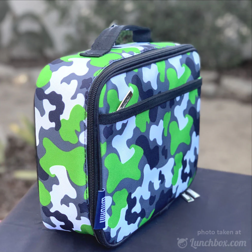 Green Camo Insulated Lunch Box - Image 3