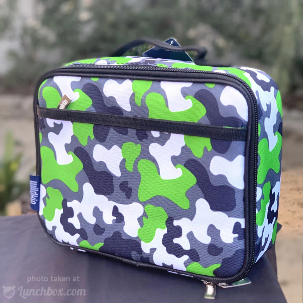 Green Camo Insulated Lunch Box - Image 4