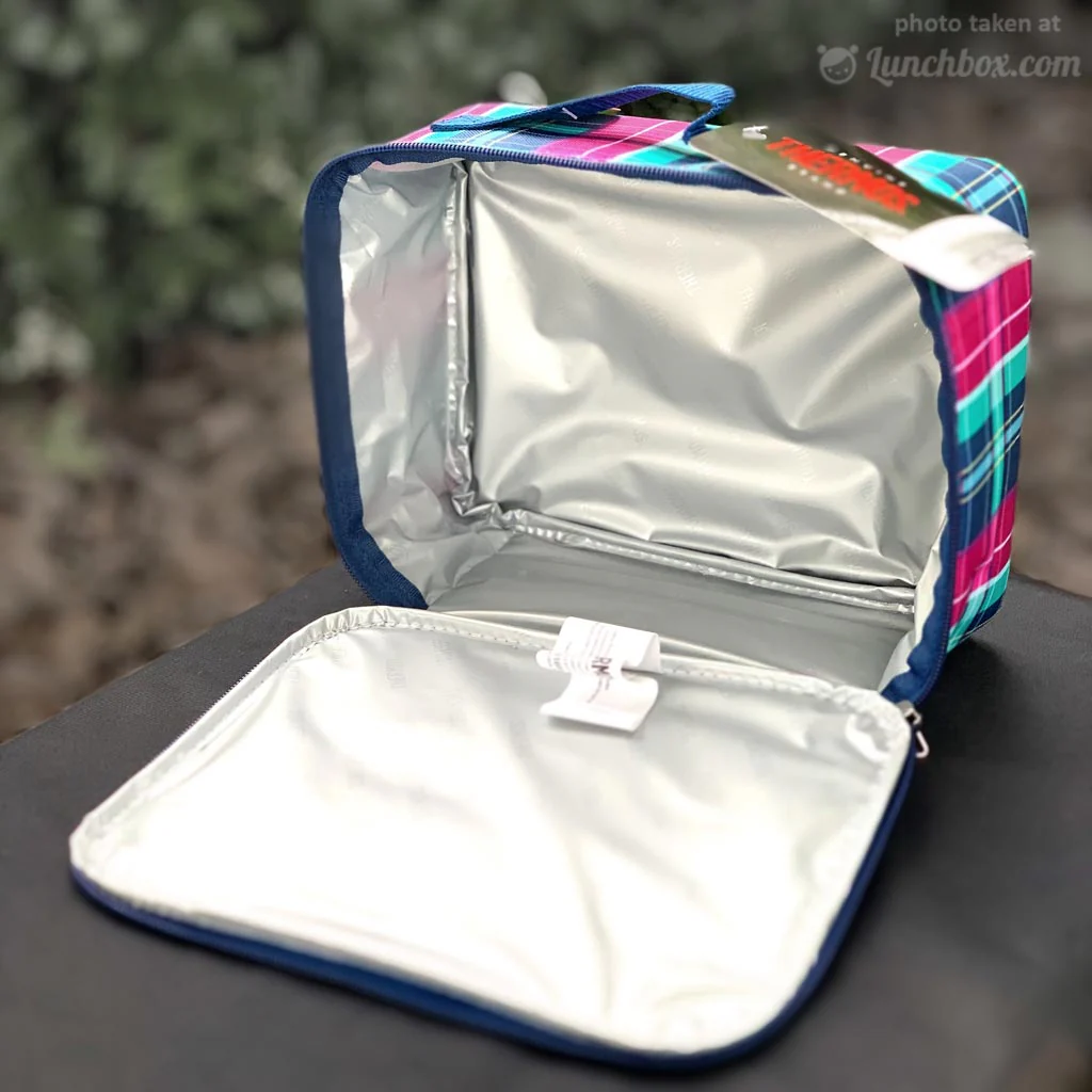 Plaid Insulated Lunch Box - Image 3