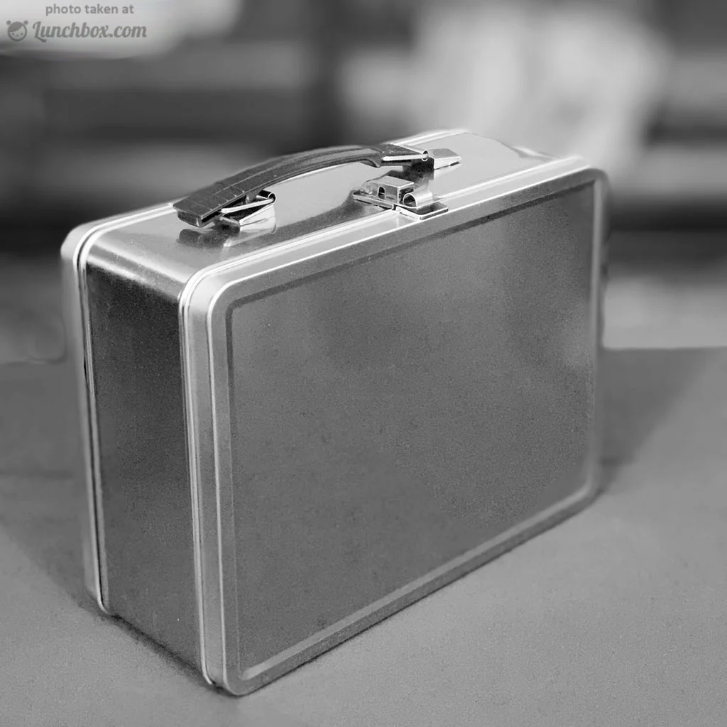 XL Plain Metal Lunch Box - Image 4