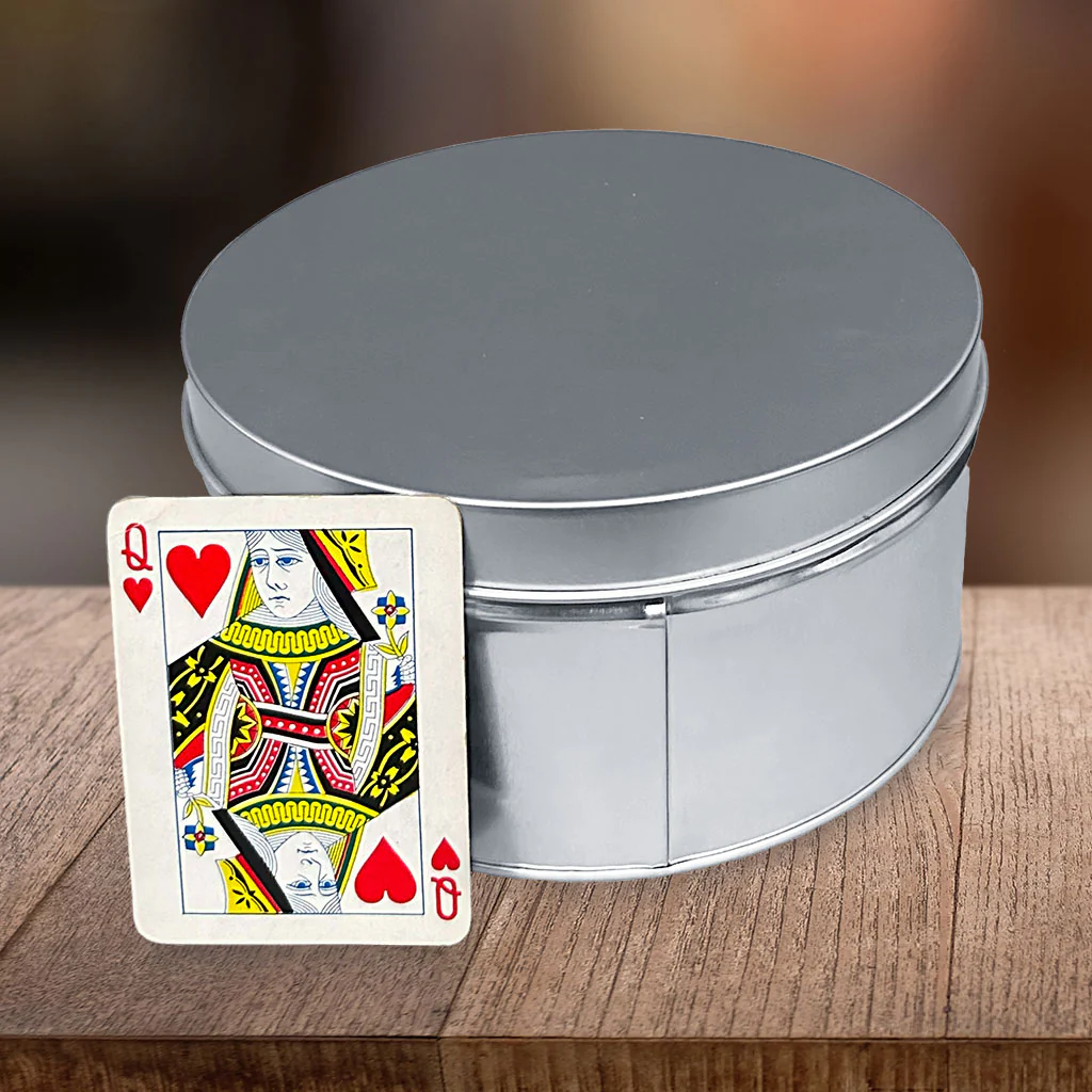 Large Round Tin Box - Image 6