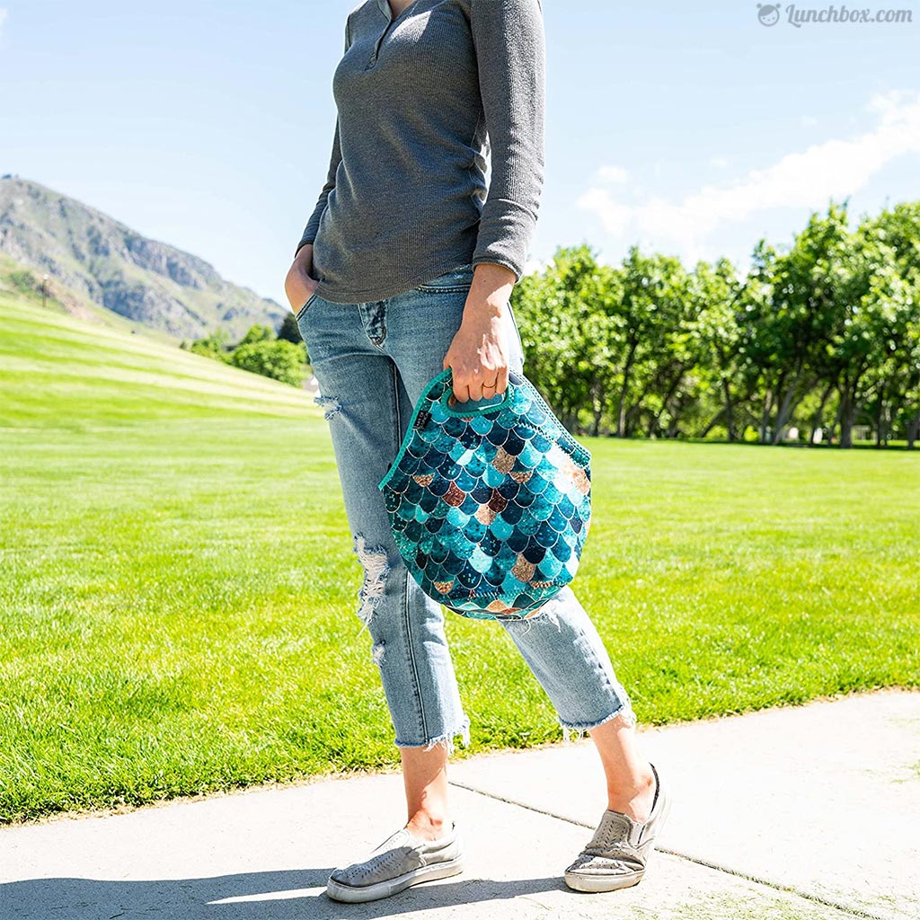 Mermaid Insulated Lunch Bag - Image 3