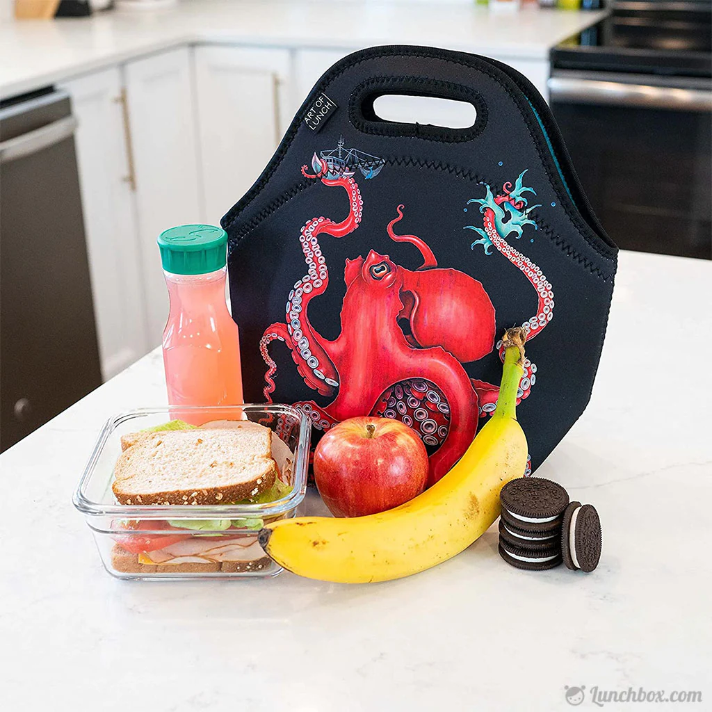 Octopus Insulated Lunch Bag - Image 2