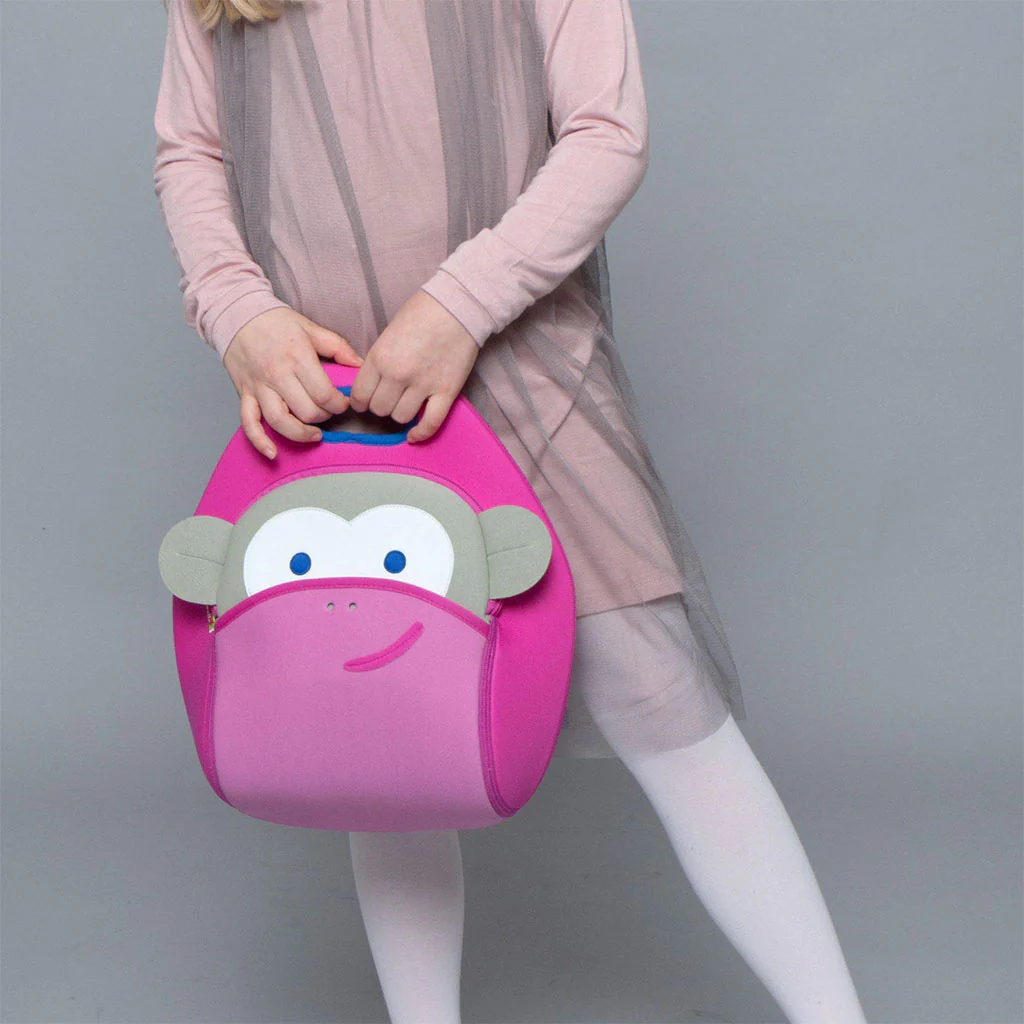 Pink Monkey Lunch Bag - Image 3