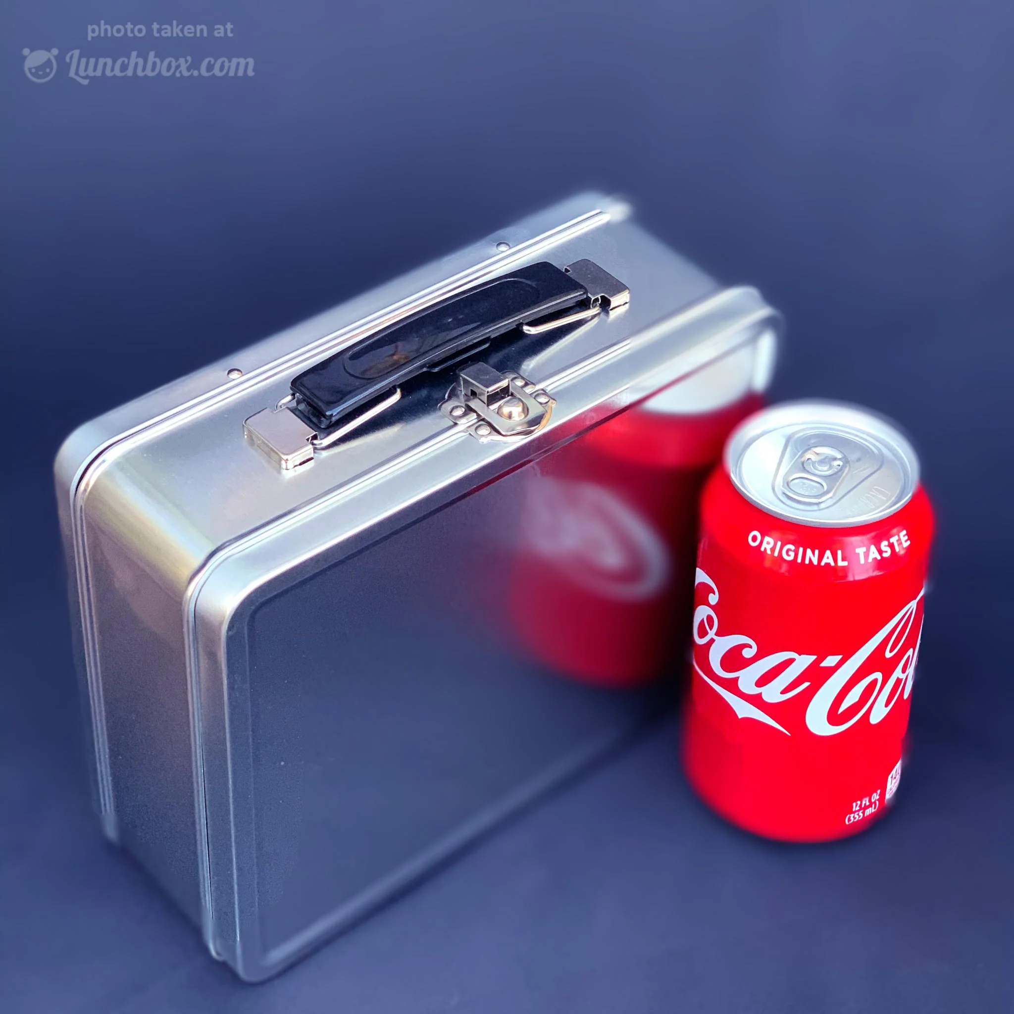 Medium Plain Metal Lunch Box - Image 7