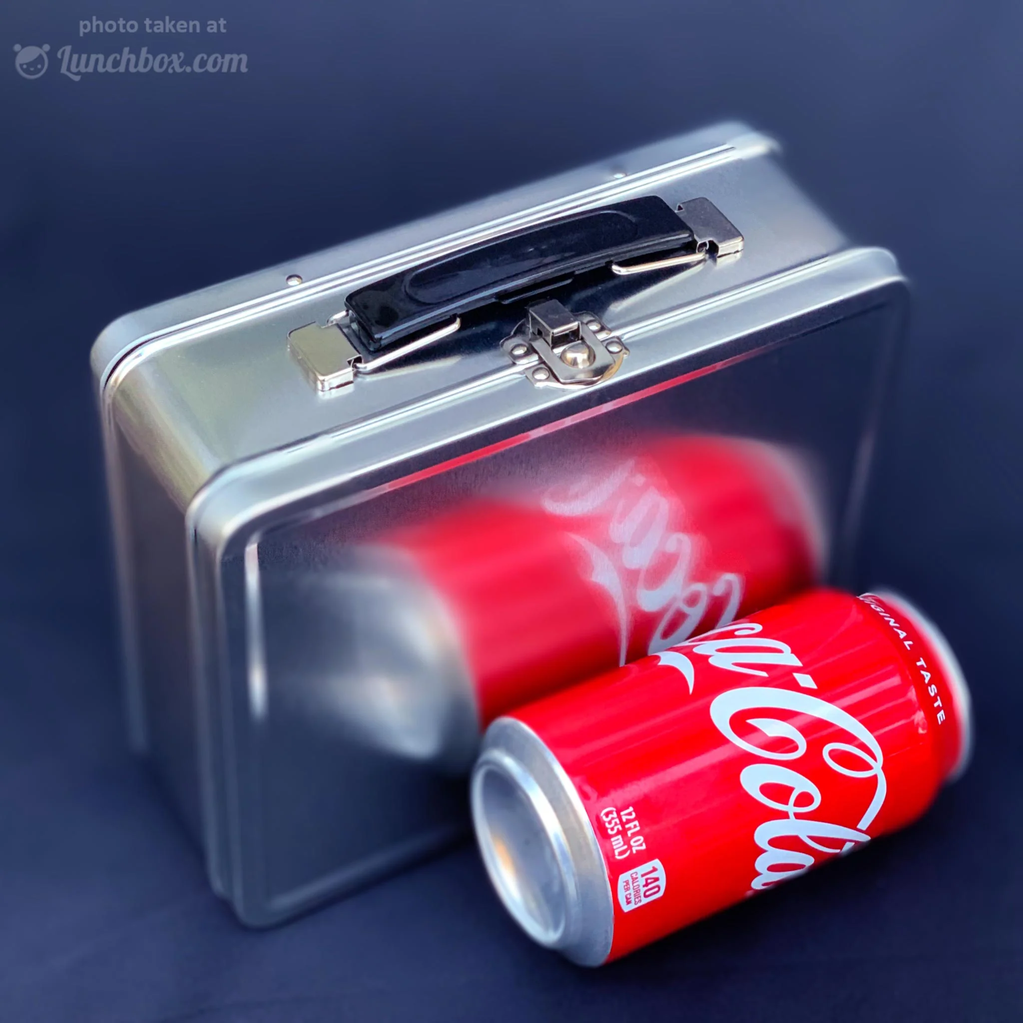 Medium Plain Metal Lunch Box - Image 9