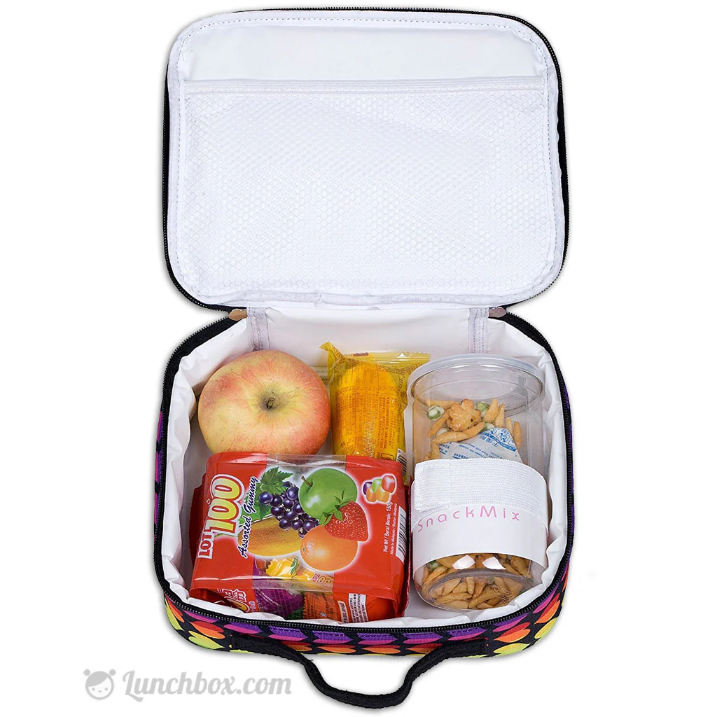 Rainbow Hearts Insulated Lunch Box - Image 2