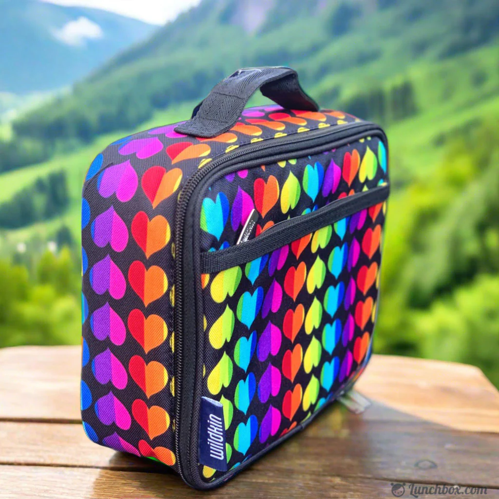 Rainbow Hearts Insulated Lunch Box - Image 3