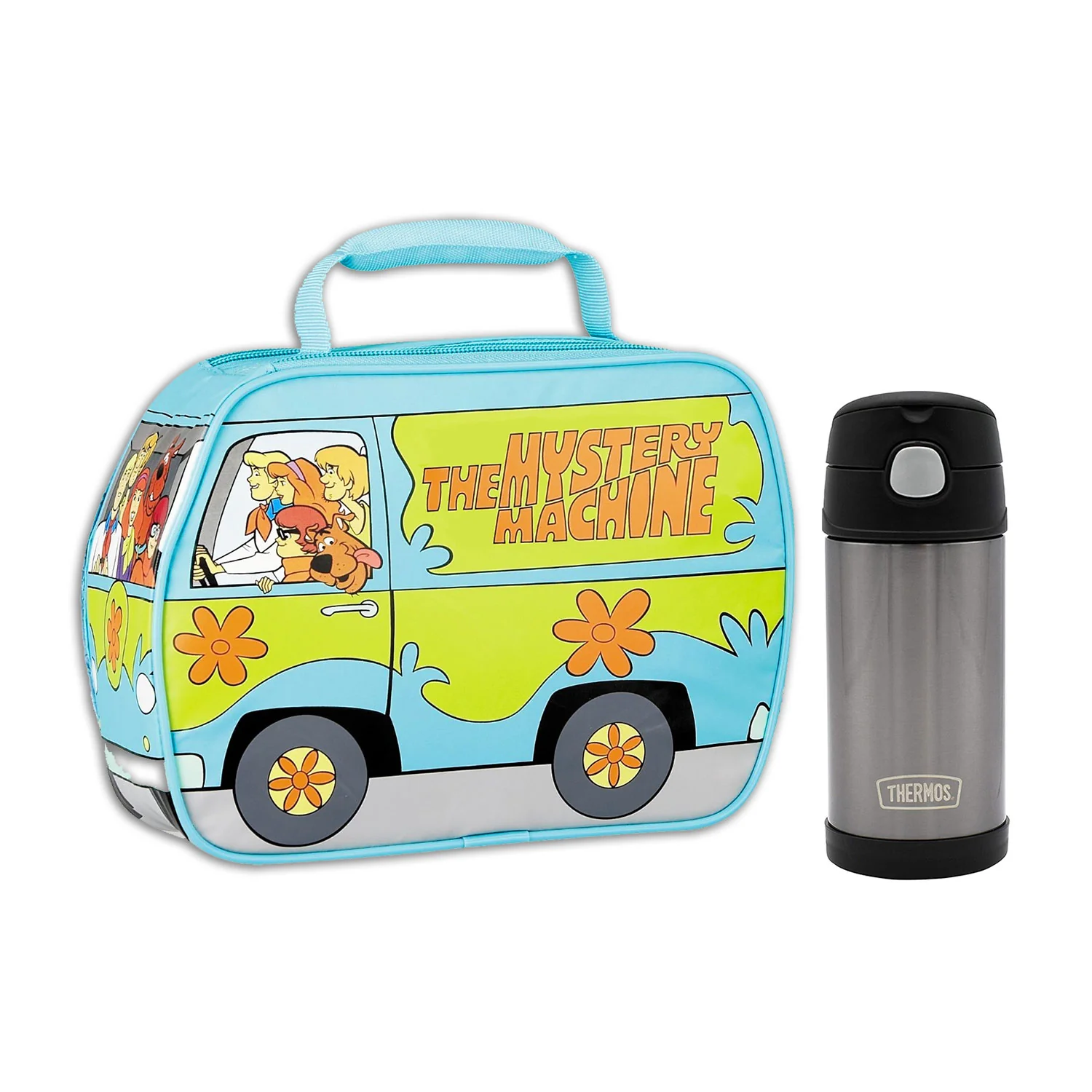 Scooby Doo Lunch Box with Thermos Bottle