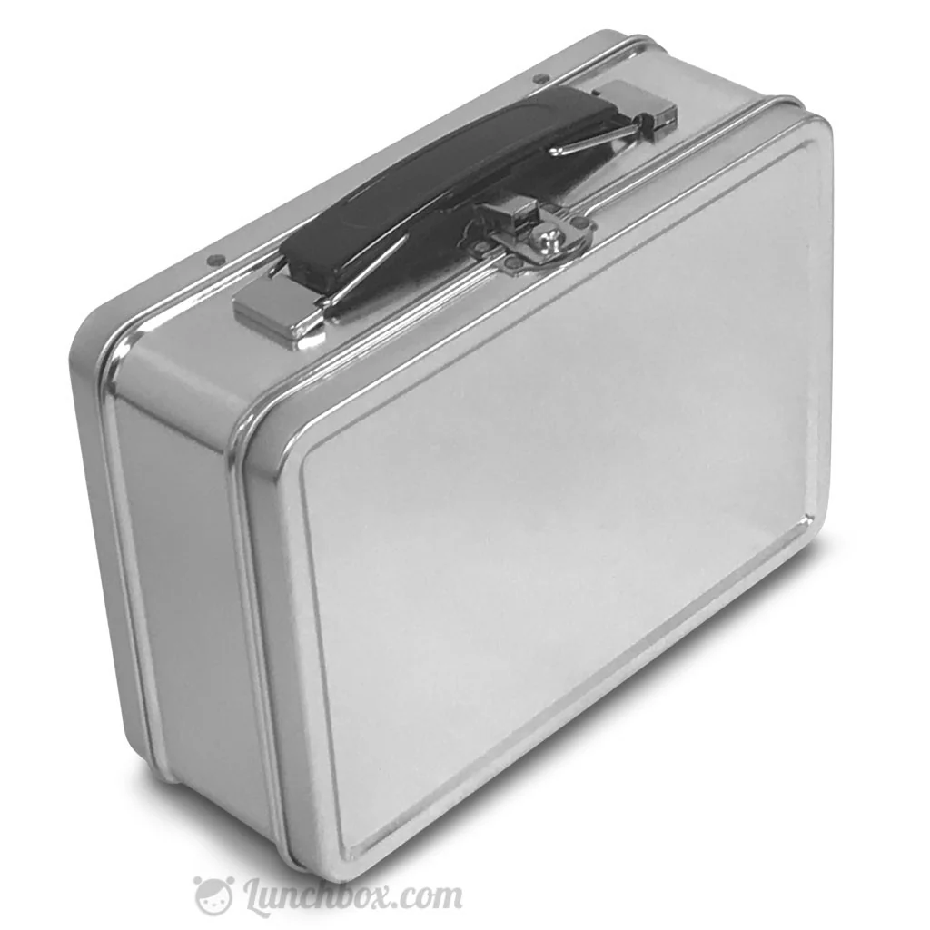 Small Plain Metal Lunch Box - Image 10