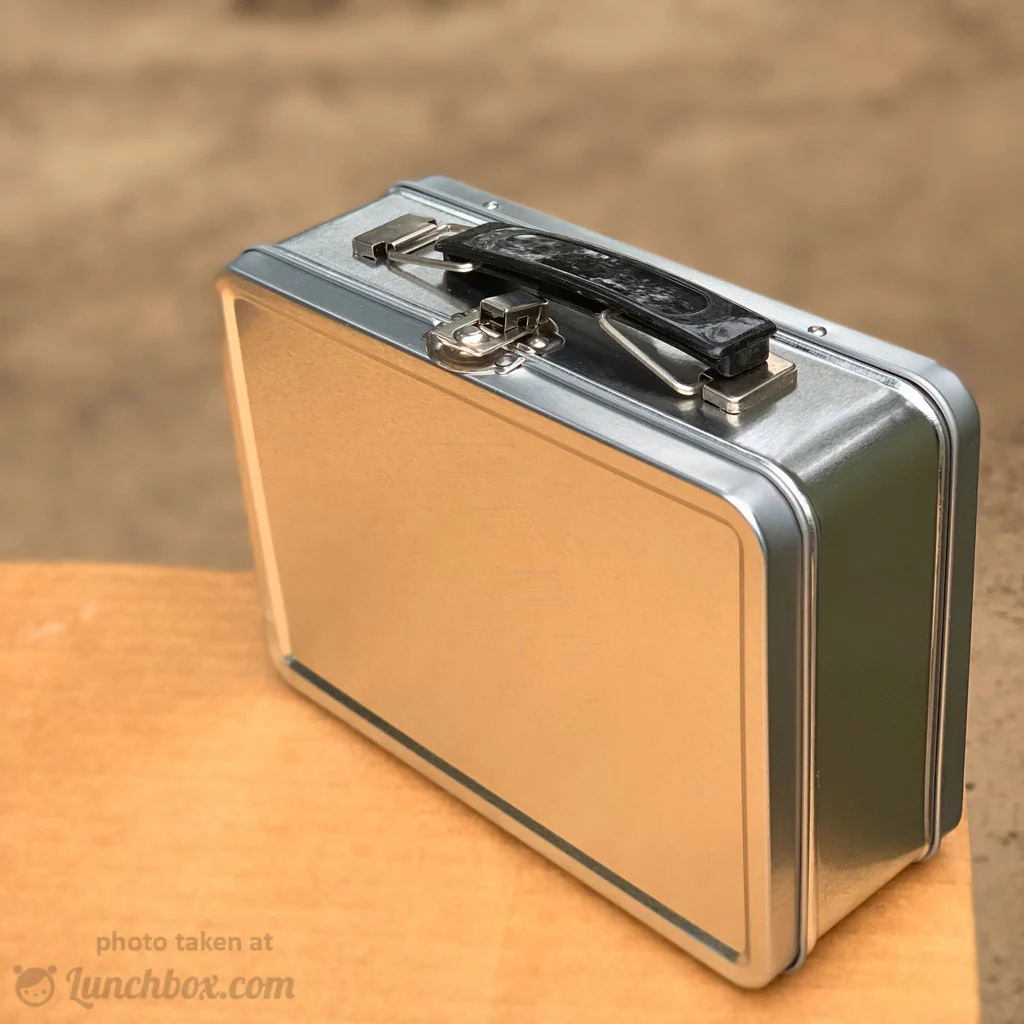 Small Plain Metal Lunch Box - Image 13