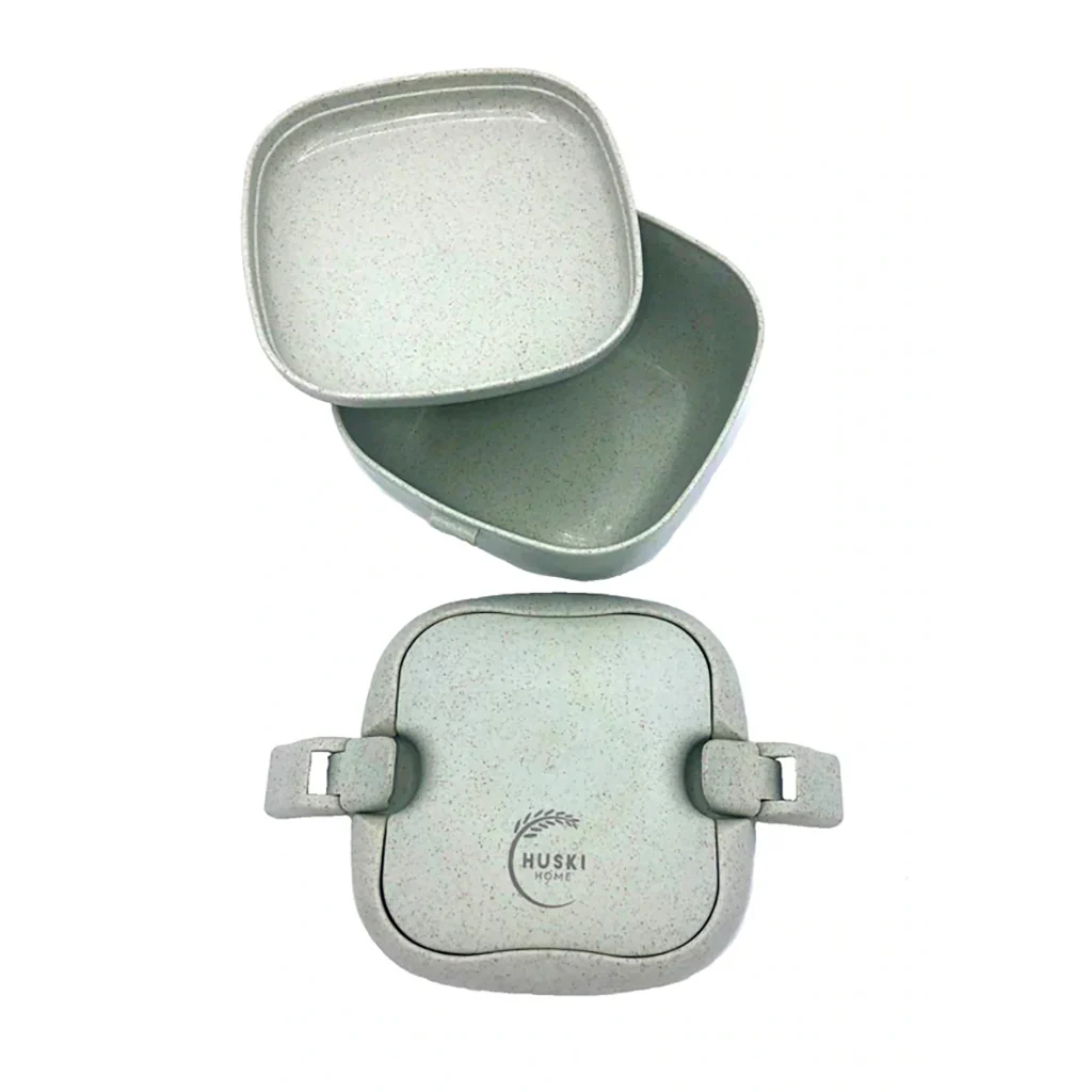 Sustainable Bento Lunch Box - Light Green - Image 2