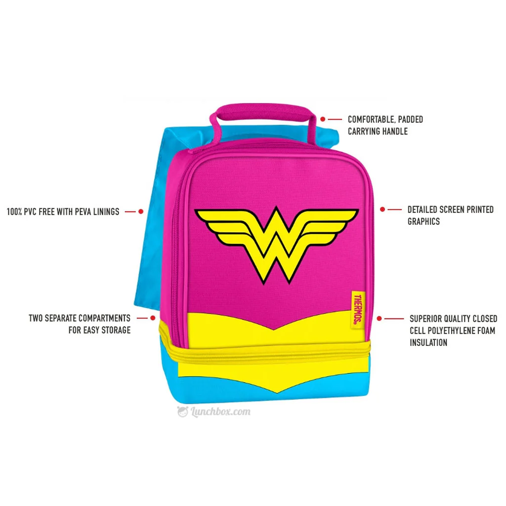 Wonder Woman Insulated Lunch Box - Image 3